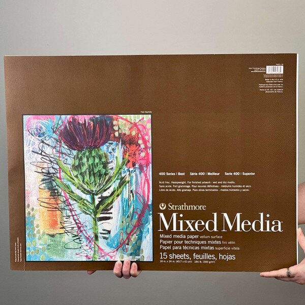 Strathmore Mixed Media Pad 18x24 inch 15 pgs
